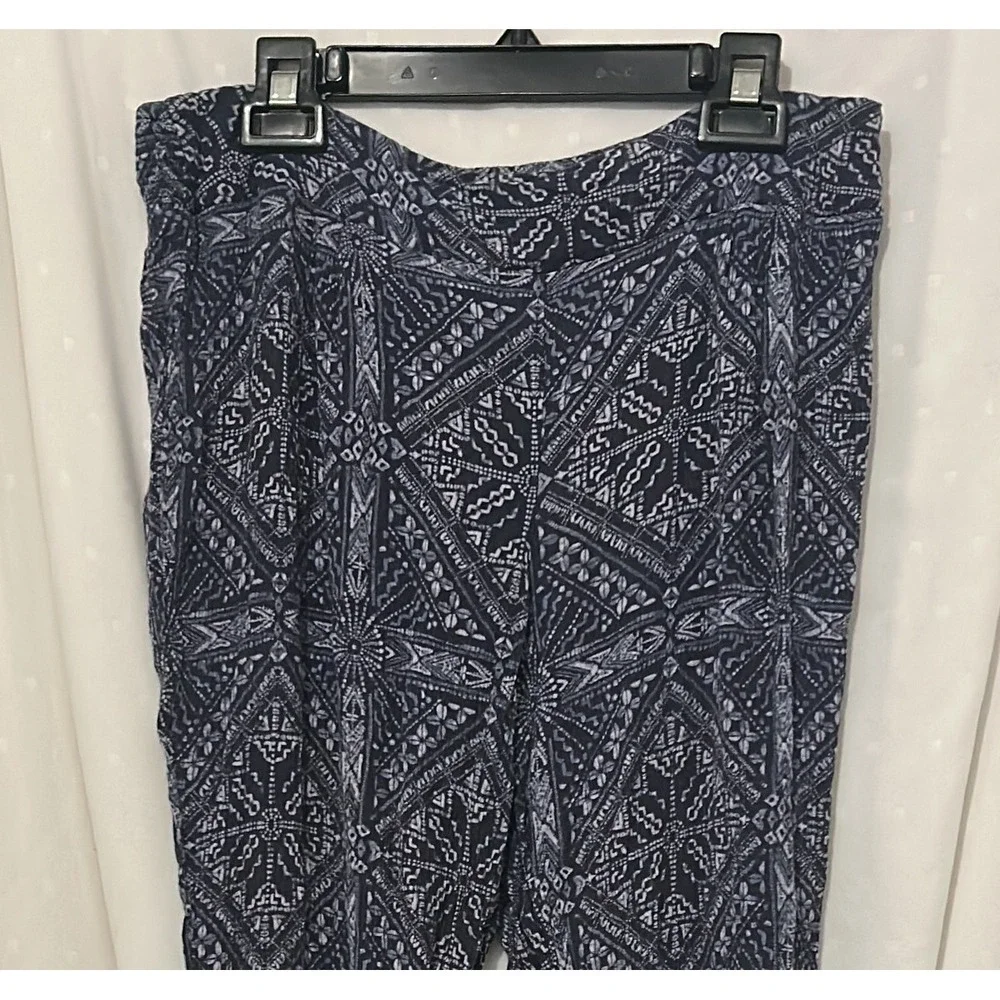 Cato Printed Wide-Leg Pants - Picture 2 of 6